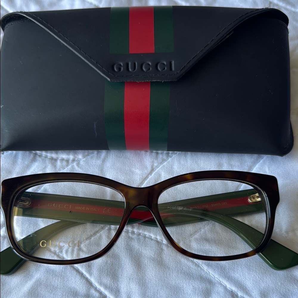 Gucci Brown Glasses with Designer Style